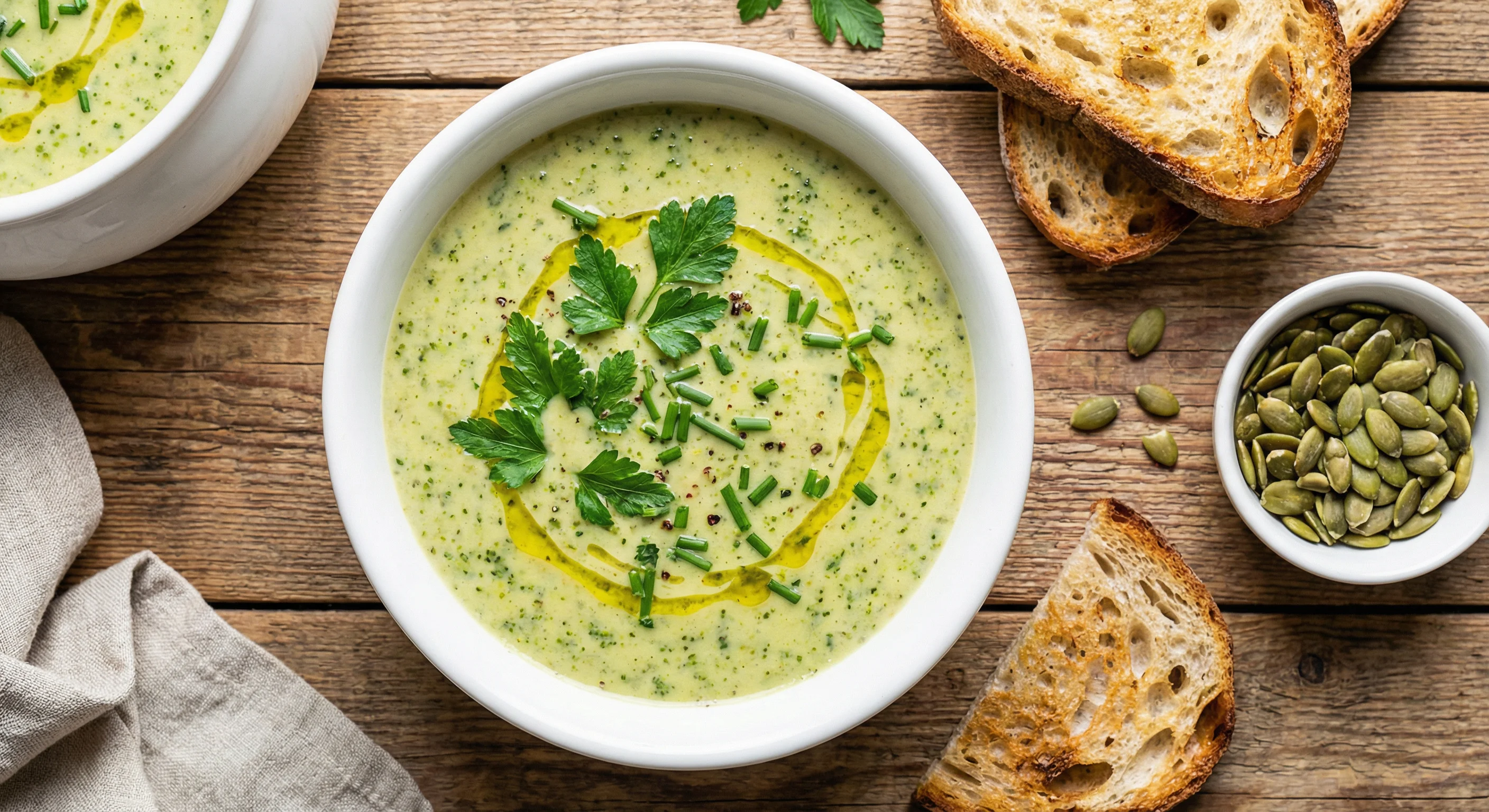 Crema de brócoli